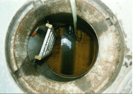 07-2002 Dichtheitsüberprüfungen in der Stadt Leibnitz - Schacht (Stmk)